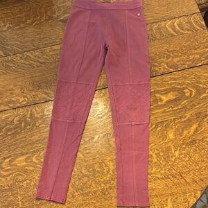 Matilda Jane Burgundy Quilted Beauty Leggings Girls Size 10